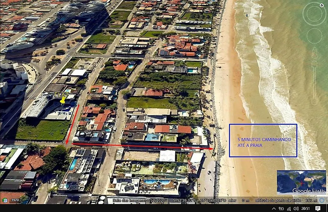 Confortavel Flat Na Praia Натал Бразилия